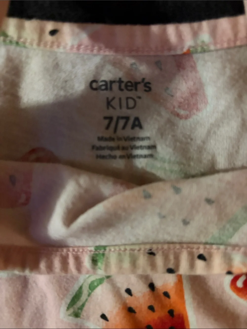 Carter's Pink Watermelon & Popsicle Print Sundress